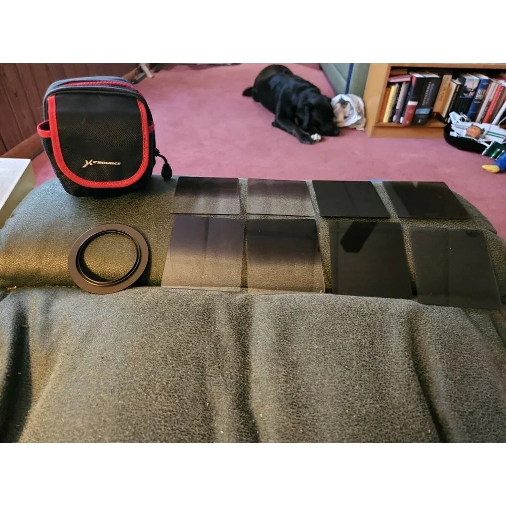 XCSOURCE 8 camera lense filters and attachment with case